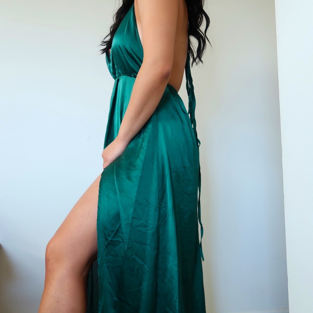 Emerald Green Dress